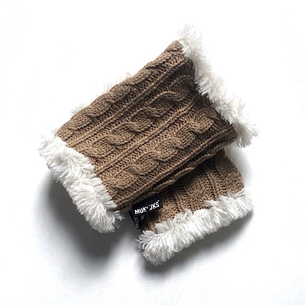 Mukluks Arm Warmers Knitted Fingerless Gloves